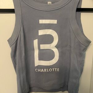 Charlotte Blue Sleeveless Top